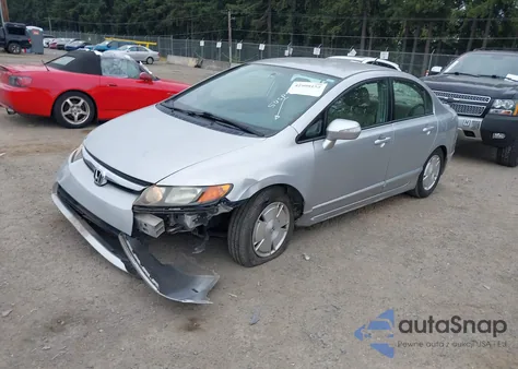 2008 Honda Civic Hybrid from USA, damaged, VIN JHMFA36278S007253